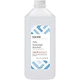 Amazon Brand - Solimo 70% Isopropyl Alcohol First Aid Antiseptic for Treatment of Minor Cuts and Scrapes, 32 Fl Oz (Pack of 1