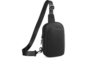 CHOLISS Small Crossbody Bags for Women and Men, Sling Bag for Women and Men Trendy, Fanny Packs Chest Bag with Extended Strap