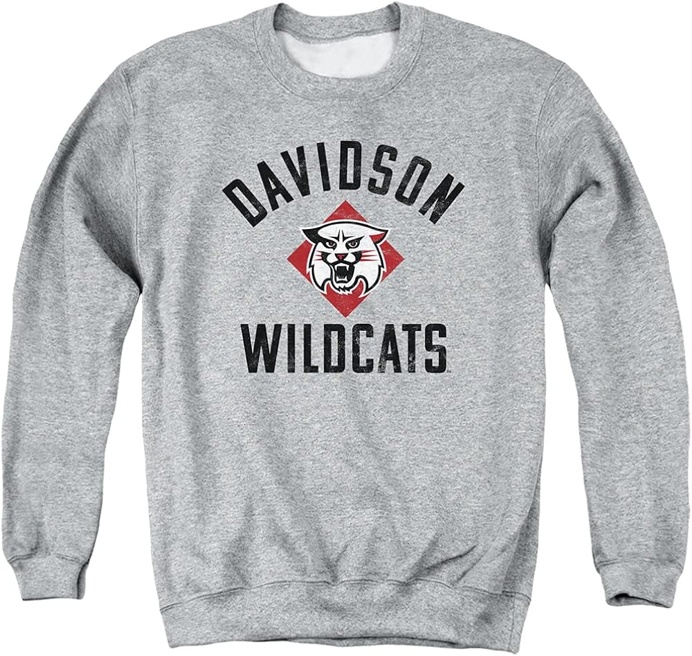 Sweat à Capuche Davidson College - Russell Athletic - Taille XS Noir - Neuf Avec étiquettes