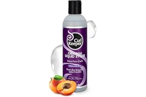 Original Curl Keeper Anti-Frizz Curl Defining Hair Styler (8 Oz) - Lightweight Curl Definer Liquid Gel for All Weather Conditions - Wavy & Curly Hair Products for Women (Cream Alternative)