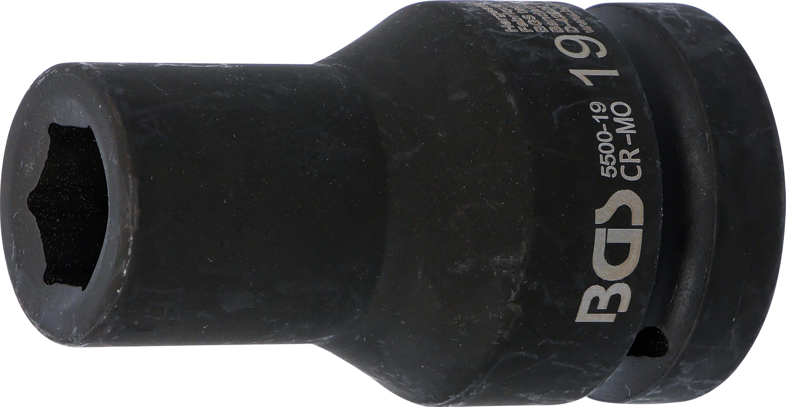 BGS 5500-19 | Impact Socket Hexagon, deep | 25 mm (1") Drive | 19 mm
