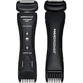 MANGROOMER Lithium Max Plus Body Groomer, Ball Groomer, Body Trimmer, Electric Groin Hair Trimmer with Free Bonus Foil Included