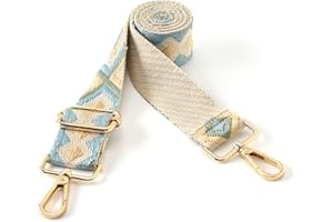 PAXMATE Purse Strap 1.97" Wide Replacement Crossbody Strap Handbag Guitar Strap Purse Shoulder Strap Adjustable