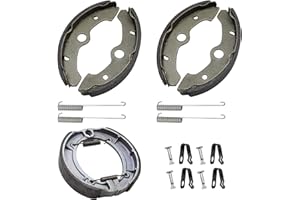 Front & Rear Brake Shoes for Yamaha Big Bear 350 1996-1998 Kodiak 400 1993-1998