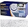 GLAINTE Granite Countertop Paint Kit - White Diamond Counter Top Refinishing Kit for Kitchen Bathroom