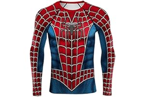 HIMIC E77C 3D Super Hero Close-Fitting Quick-Drying Elastic Sport Cosplay T-Shirt