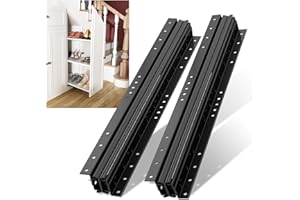NECILO 16" Undermount Heavy Duty Drawer Slides, 260 LB Load Capacity, Full Extension Ball Bearing, Concealed Drawer Slides Su