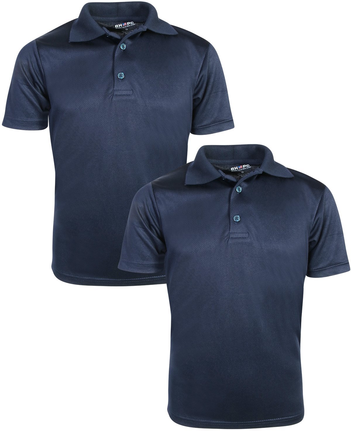 Beverly Hills Polo Club Boys Short Sleeve Dry-Fit