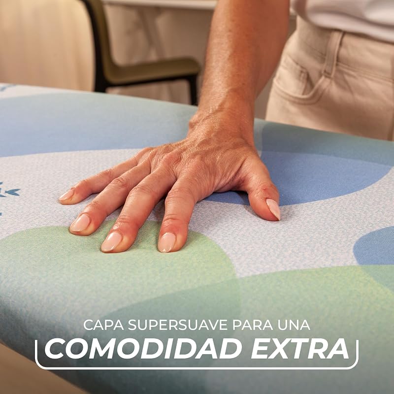 Capa tábua de passar vileda 172217 premium 2 em 1, serve para tábuas de 110, 130 x 30 e 45 cm