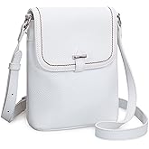 befen Genuine Leather Small Crossbody Bags for Women, Womens Cell Phone Purses Cross body Bag Purse with RFID Card Slots