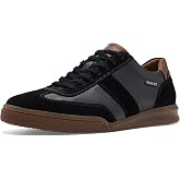 Mephisto Men's Elyo Sneakers | Suede Leather Upper, SOFT-AIR Midsole, SHOCK-ABSORBER, Removable Footbed, AIR-RELAX Support, Low-Profile 1.5cm Flat Heel