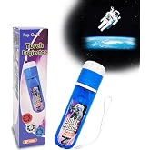 Pup Go Outer Space Projector Flashlight for Kids Ages 3+ with 24 HD Images | Astronaut Galaxy Projector, STEM Space Toys for Boys &amp; Girls, Spaces Explore Night Light, Educational Toys Gifts for Children
