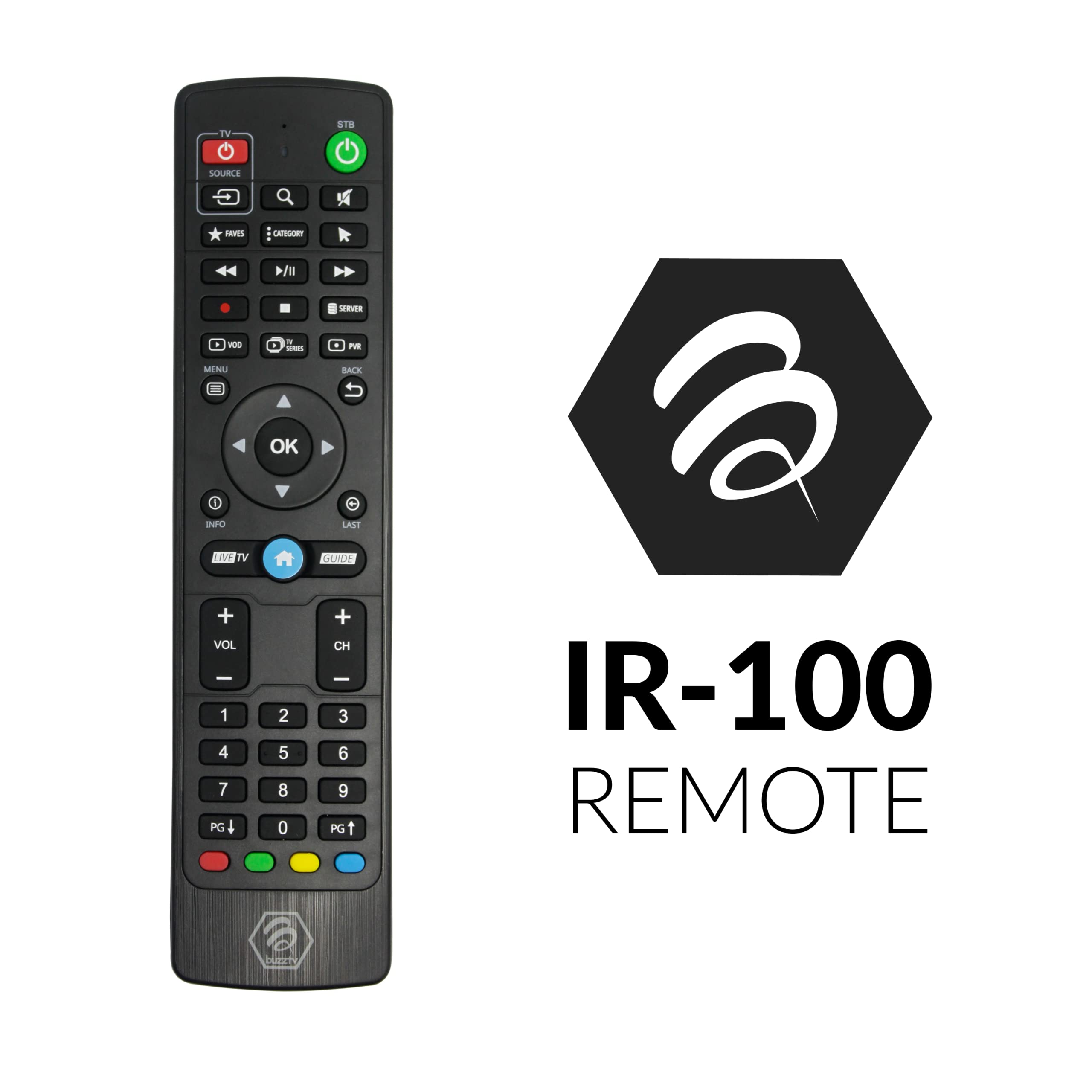 BuzzTV B5 Series Android 11 TV Box, Amlogic S905W2 Quad-Core A-35 Processor, 2GB DDR RAM, 16GB eMMC Storage, 4K UHD Streaming