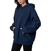 GIVON Women's Oversized Hoodie Heavyweight Fleece Sweatshirt Warm Long Sleeve Pullover Fall Winter Clothes