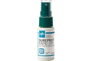 Medline SurePrep Rapid Dry Barrier Film; 28ML Spray. 1 per Box., 28 mm