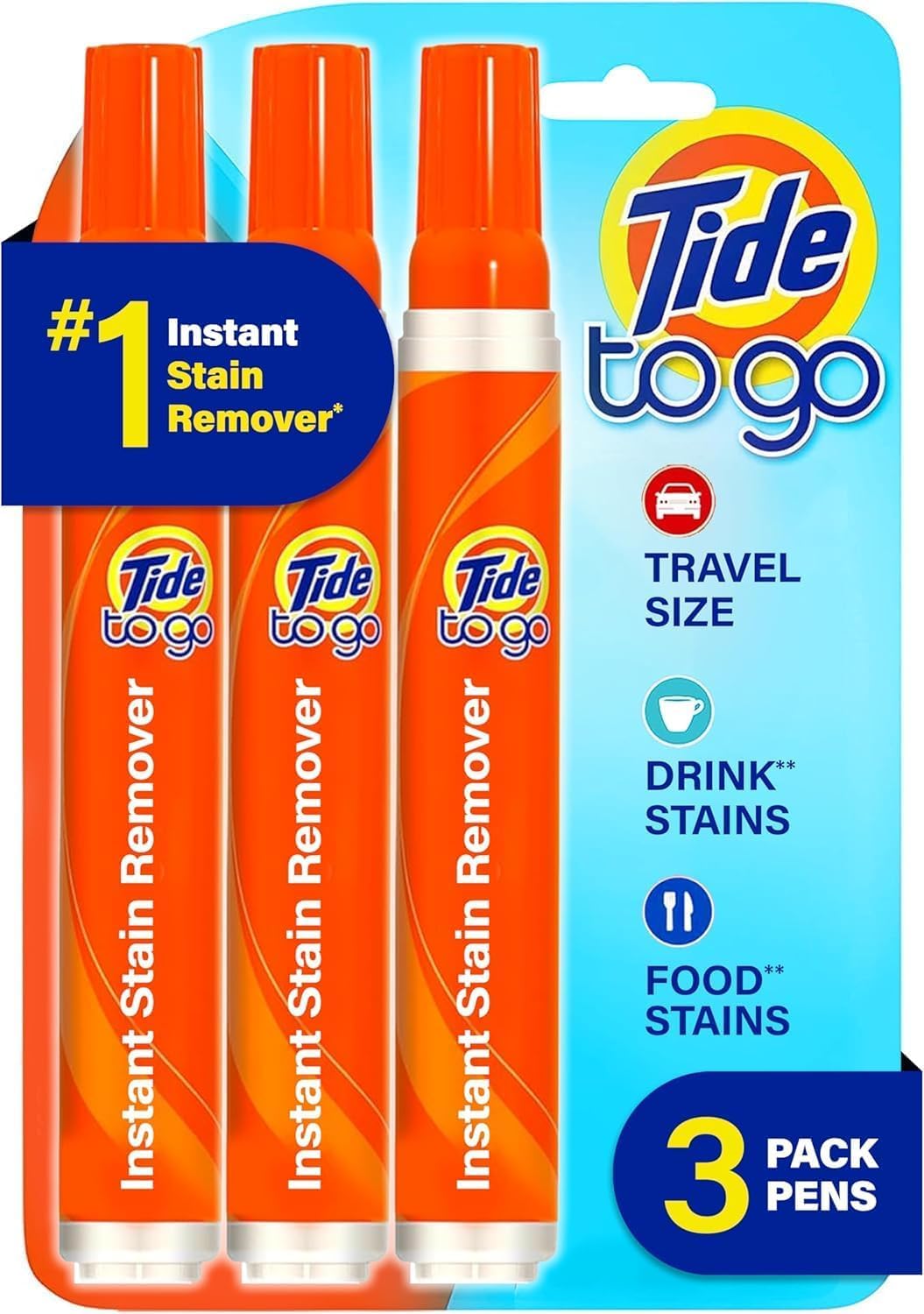 Tide to Go Stain Pens 3 Count - pack of 1