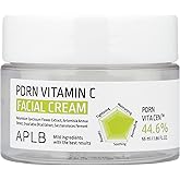 APLB PDRN Vitamin C Facial Cream | PDRN VITA CEN™ 44.6% 1.86 FL.OZ/Korean Skincare, Wrinkle Care, Elasticity care, Moisturize, Revitalize for gentle and improve skin texture