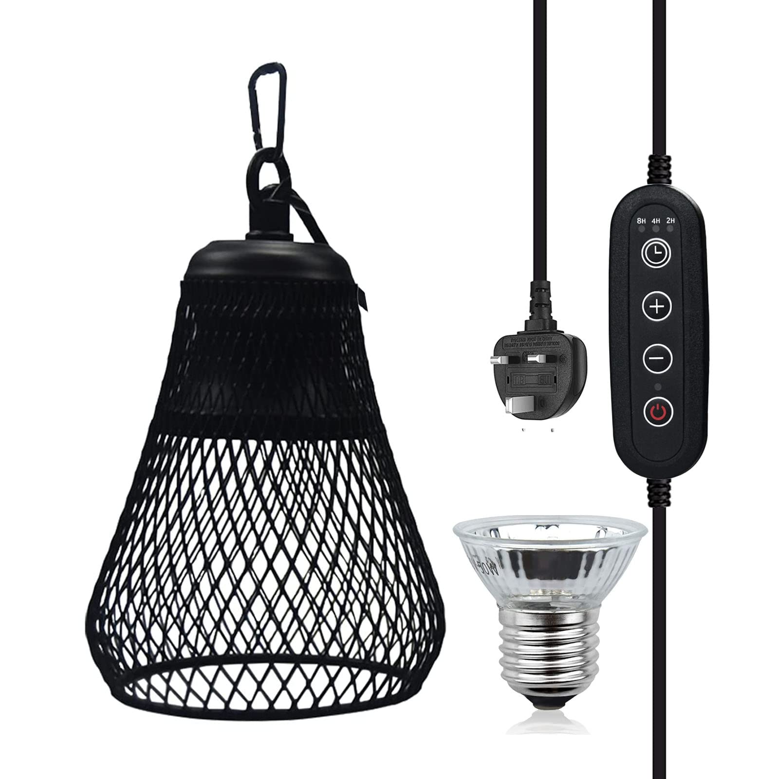 Mua QIODAZOO UVA UVB Tortoise Heat Lamp, Heat Bulb 50W for Reptiles Turtle Chicks Snakes