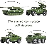 Singer's Toy 18 Pack Military Vehicles & Soldiers Die-cast Alloy Metal Army Toy view 4