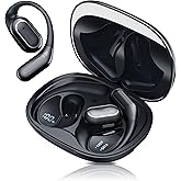 Tzfunmi Open-Ear Bluetooth Wireless Earbuds: Wireless Headphones for Runners & Cyclists - IPX7 Waterproof - 5.4 Bluetooth Ear Buds with LED Digital Display for Sport, Gym, Workout