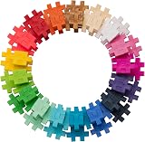 PLUS PLUS Learn to Build Colorverse 1000 Pieces 6 Baseplates 10 Wheels view 4