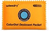 wisedry 100g Rechargeable Color-Indicating Desiccant Packets view 1