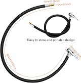 Yoicn Lth 60CM Tyre Pump Hose Universal Schrader Inflator Extension 40cm view 2
