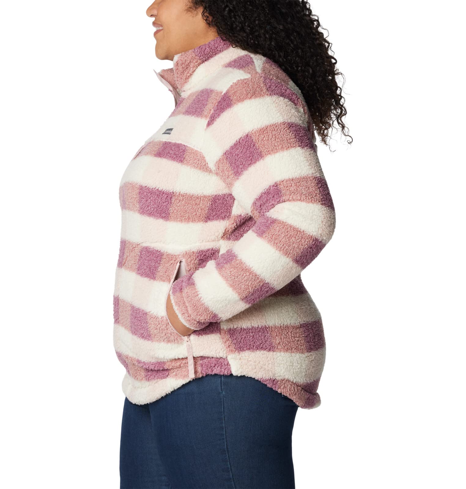 Columbia Women's West Bend Full Zip, Dusty Pink