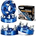 KSP 1.5" Wheel Spacer for Wrangler JL/JLU Gladiator JT 2019-2024, 5X5 Aluminum Spacer fit Grand Cherokee Durango 2011-2024, 4pcs Hubcentric Spacer with M14X1.5 Thread 71.5mm Hub Bore for 5X127mm Rim