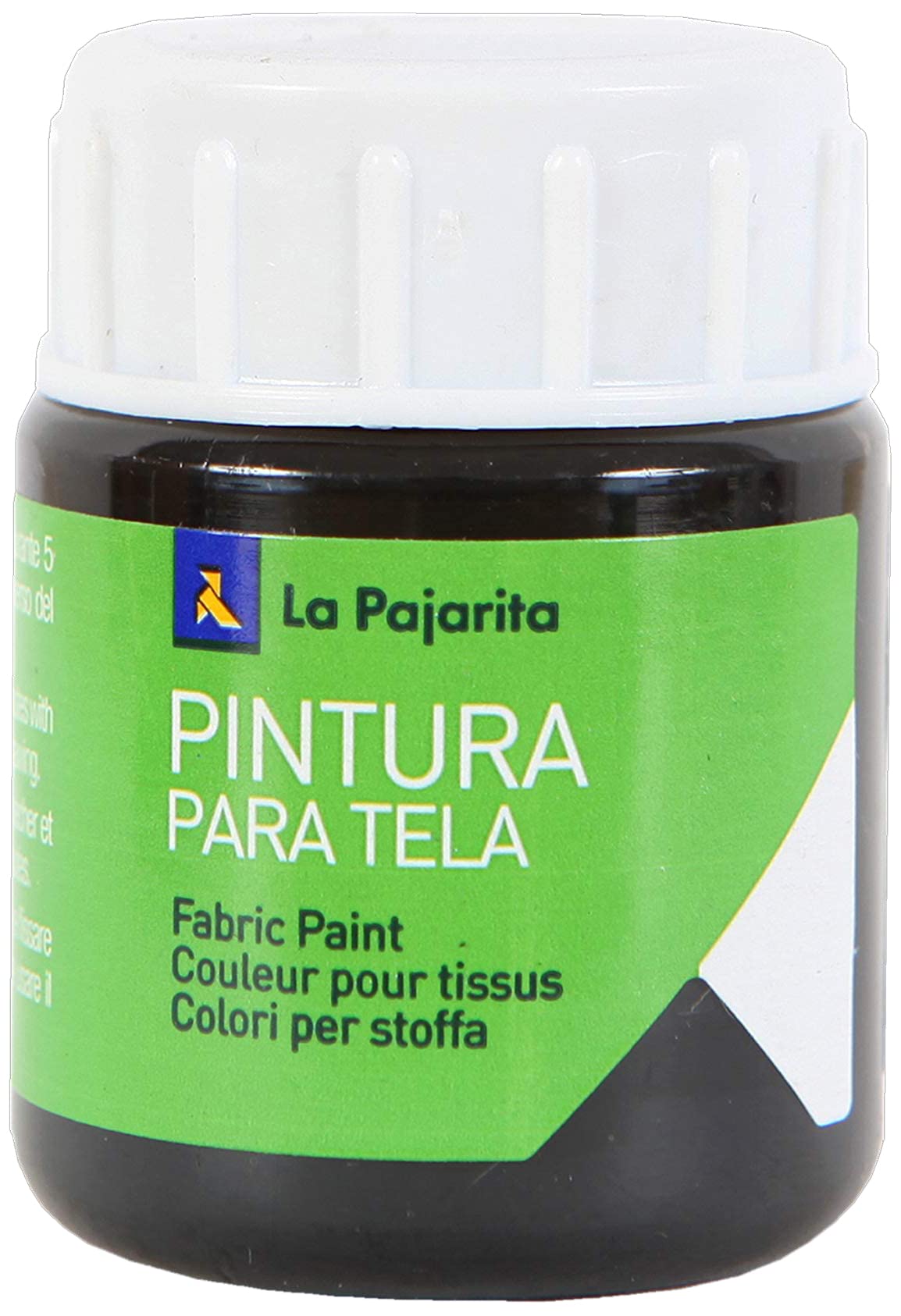 The Bow Tie 114171 Painting Fabric, T-02, 25 ml, Black