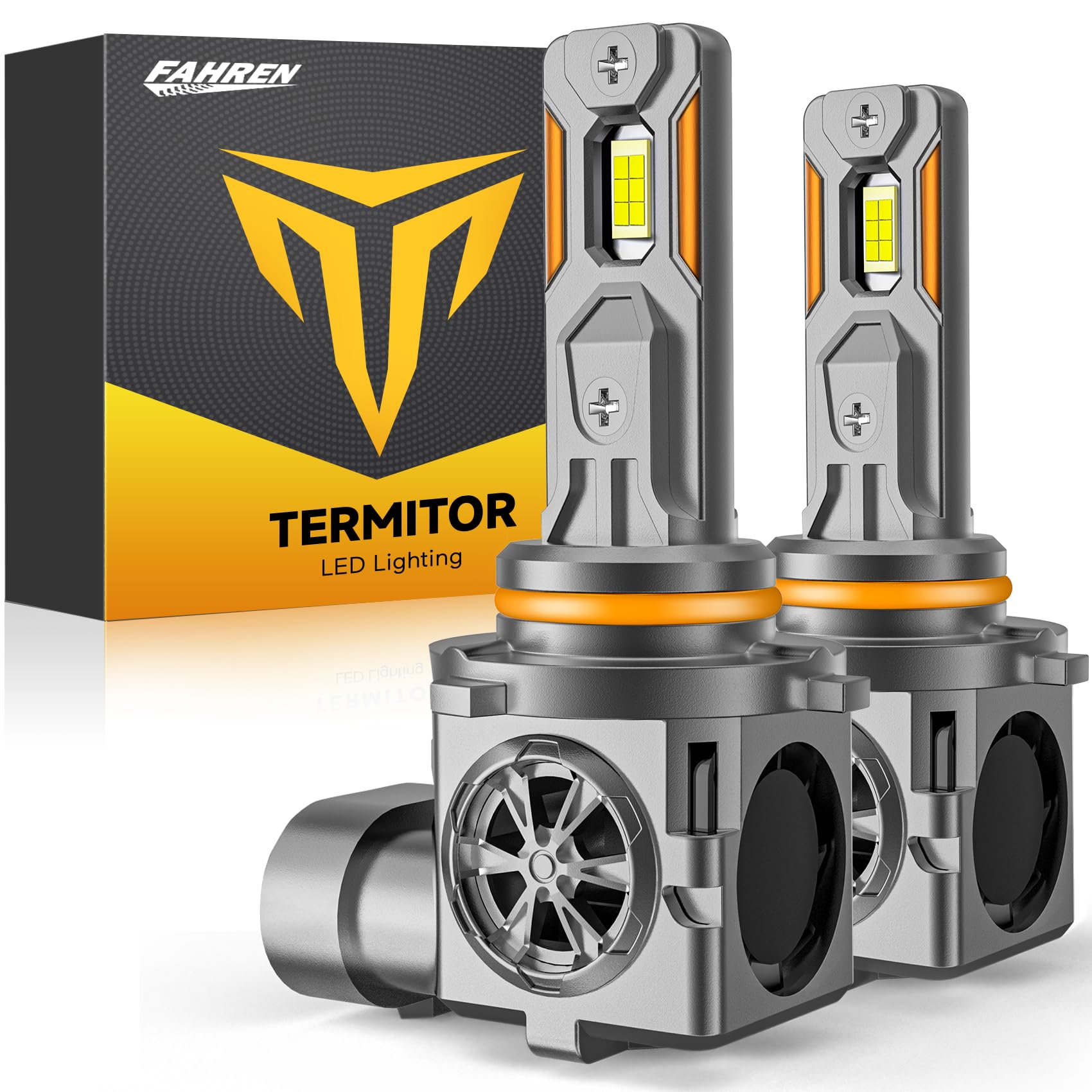 Termitor Latest 9006/HB4 Bulbs, 33,000LM 10X
