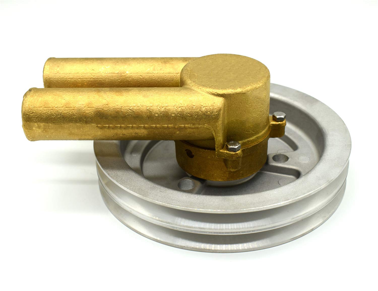 Photo 1 of 21214596 Sea Water Pump Compatible with Volvo Penta Belt Pulley 4.3 5.0 5.7 Engines Replace 21214596 3858229