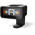 D'Addario Guitar Tuner - Micro Headstock Tuner - Tuner for Acoustic Guitar, Electric Guitar, Bass Guitar, Mandolin, Banjo, Uk