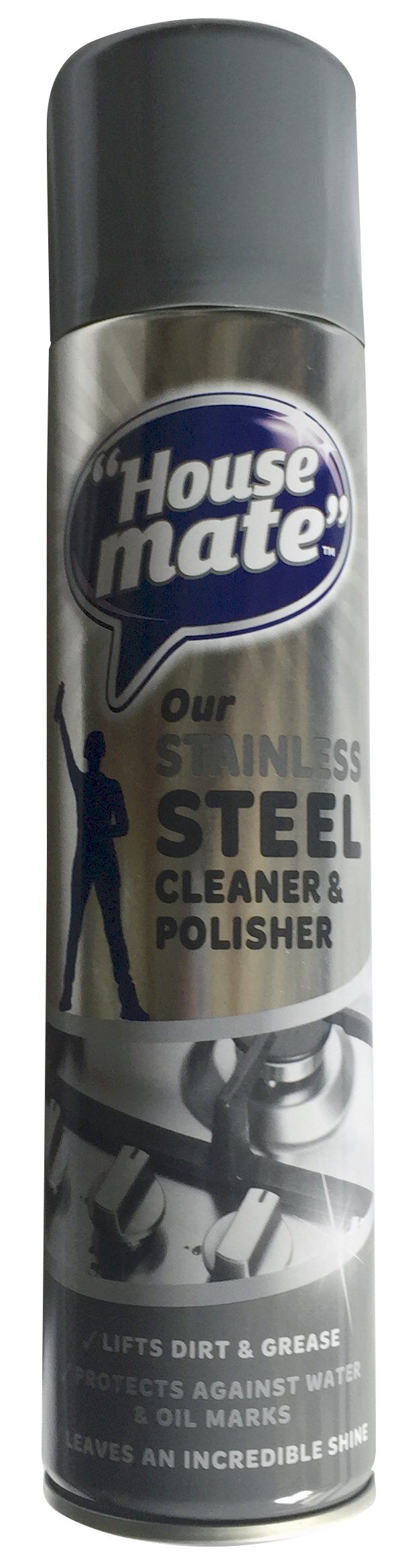 House Mate Stainless Steel Cleaner and Polisher 400ml (Pack of 1)
