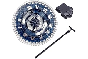 WRPAULK Bey Battling Top Blade(BB-104 Basalt Horogium 145WD) Metal Gyro Set with Launchers.BB-104 is The Heaviest Weight in History, Can Defeat Opponents with overwhelming Weight