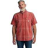 Carhartt Men's 106746 Loose Fit Midweight Short-Sleeve Plaid Shirt
