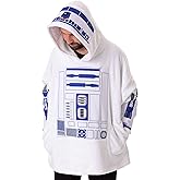 STAR WARS Unisex Wearable Blanket Hoodie | Adults Hooded Pullover Character Graphics