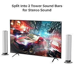 Assistrust Sound Bar for Smart TV, 80W Soundbar