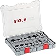 Bosch 2607017471 Router Trimmer Bit Set (15 Types, 15 Pieces)
