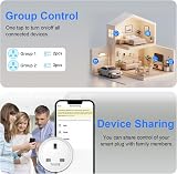 TVLIVE Smart Plug 4 Pack 13A Works with Alexa Google Home No Hub 2.4GHz view 7