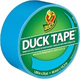 Duck Tape Solid Colours Electric Blue 48mm x 18.2m Durable Self-Adhesive Tape