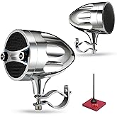 Bluetooth Motorcycle Speakers - Waterproof, 200W RZR Speakers for ATV/UTV, Golf Cart & Jet Ski Sound Bar