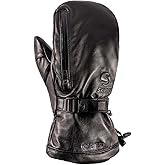 Swany Women's Legend Touch-Screen Compatible Insulated Warm Durable Leather Winter Ski Mittens