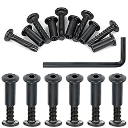 Xrfoiniu 100 Sets Nuts and Bolts Assortment Kit