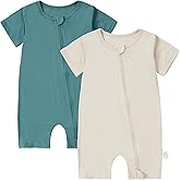 BETTERFUN Baby Boys Girls Romper Short Sleeve Summer Jumpsuits