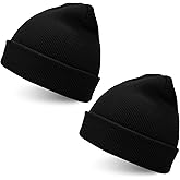 ZOORON Beanie for Men Women Slouchy Beanie Hats Winter Knit Caps Soft Ski Hat