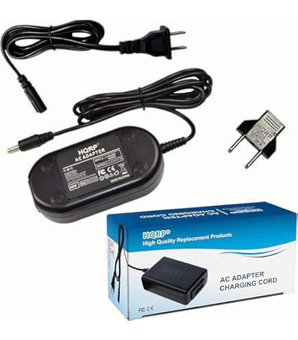 Guy-Tech AC/DC Adapter Charger Power for JVC Everio Camcorder GZ-HM65BU