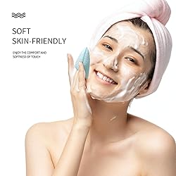 DAGEDA 2 PCS Konjac Facial Sponge, Deep Pore
