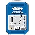 Kreg SPS-F1-100 Zinc Pocket Screws, 1 Inch #6 Fine Thread, Pan Head (100 Count)