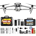 Autel Robotics EVO MAX 4N Drone, Starlight Night-Vision/ Wide/ Thermal/ L~aser 4 Cameras in One UAV, Upgrade of MAX 4T XE, 5KM Night Vision Observation, A-Mesh 1.0, 720° Obstacle Avoidance, Triple Anti-Jamming, Hot-Swappable, 42 Mins, IP43, Autel SDK